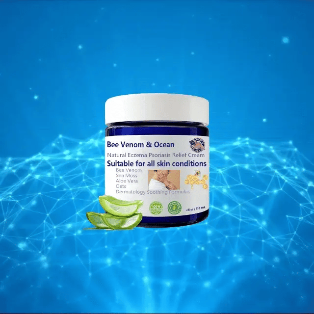 Bee Venom & Ocean Natural Eczema Psoriasis Relief Cream β Soothing & Healing Formula πΏπ