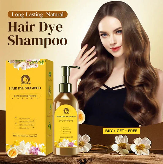 Japanese Long Lasting Natural Hair Dye Shampoo (Buy 1 Get 1 Free🔥)